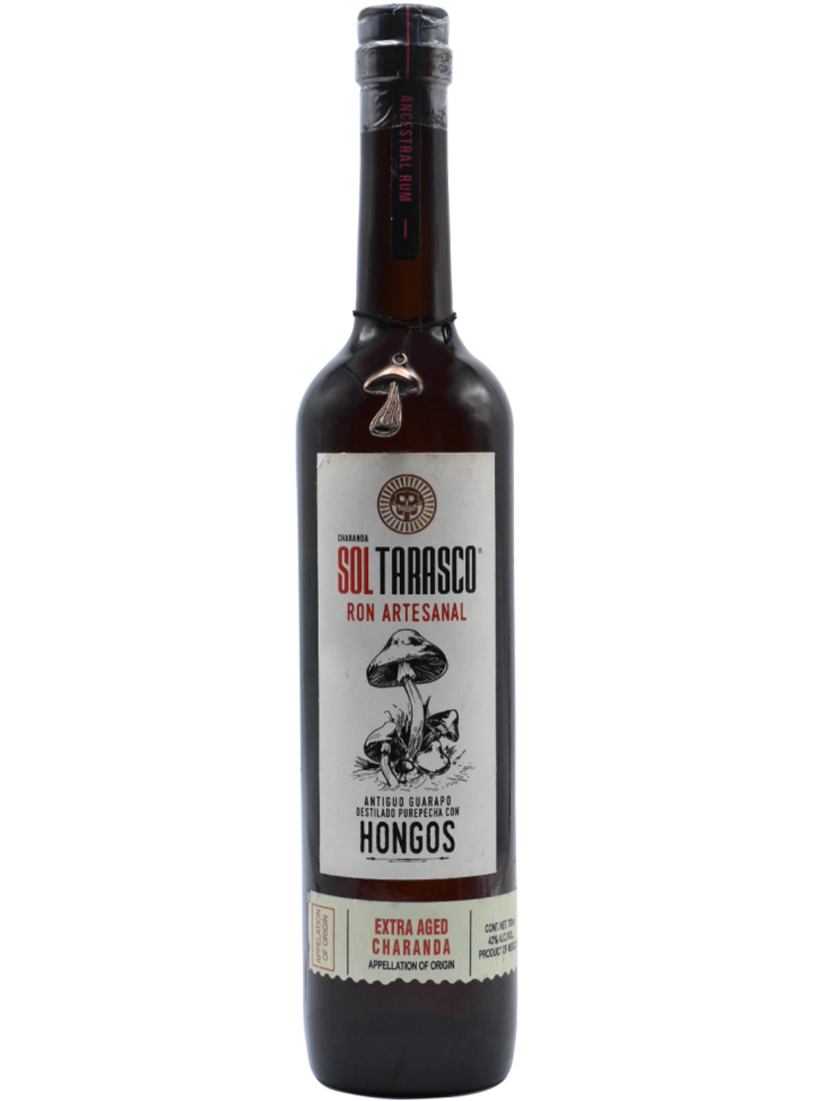 El Tarasco Charanda Mushroom Hongos Rum 700ml
